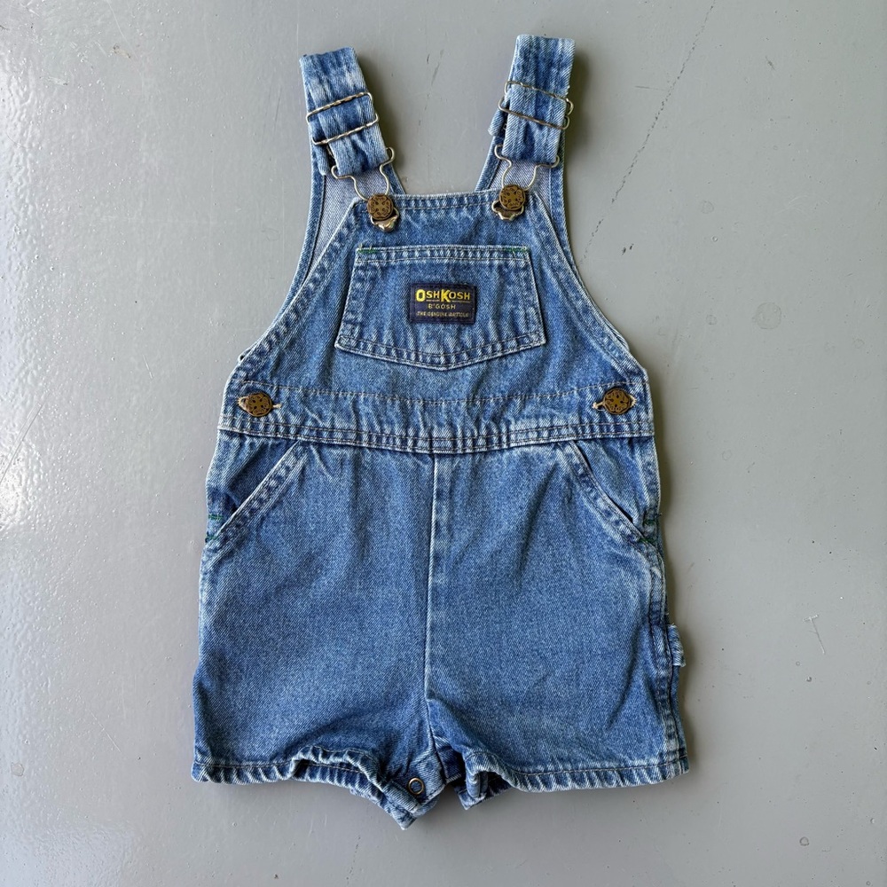 OshKosh B'gosh Vintage Classic Blue Kids Overalls